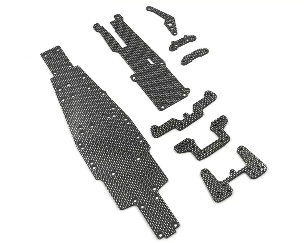 Yeah Racing Carbon Chassis Upgrade Set Optima Mid