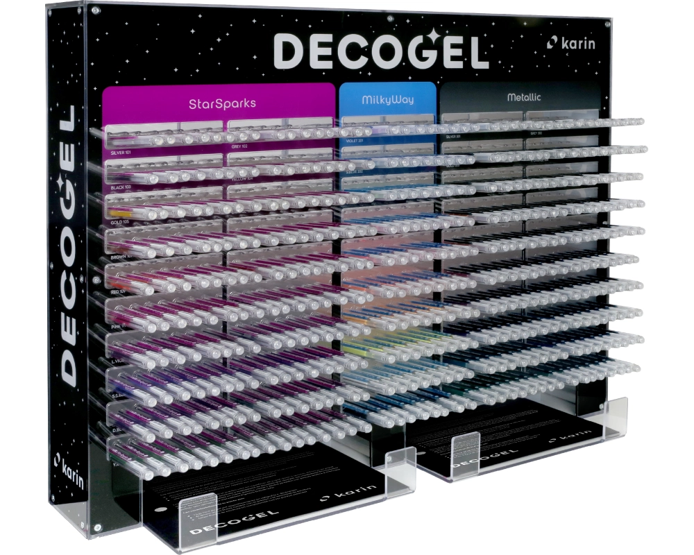 KARIN Gelpen DECOGEL 1.0 50 Colors 30C4 Display 400 Stück