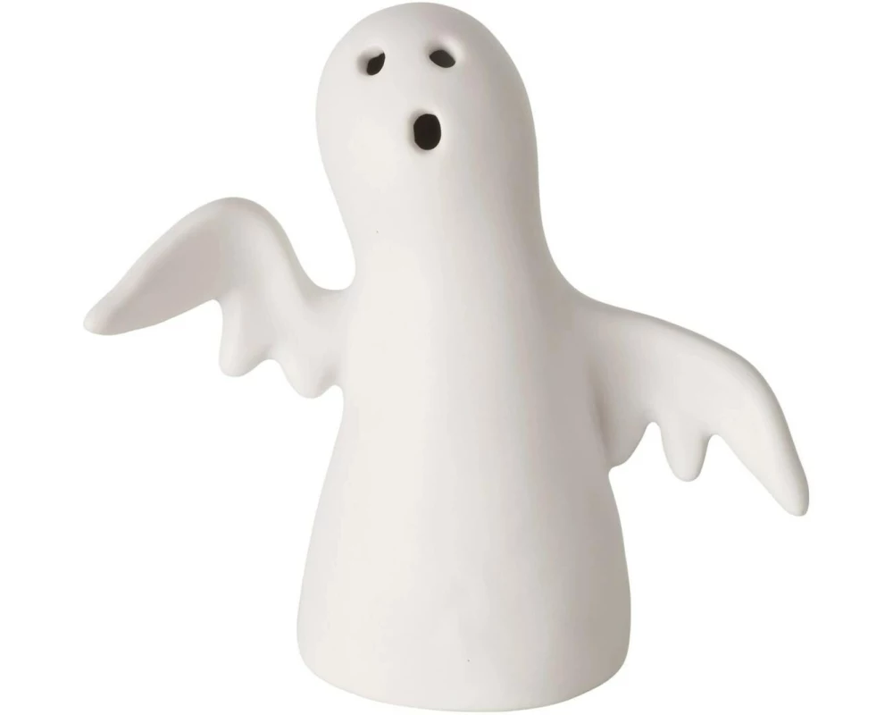 Boltze Halloweenfigur Ghostie Keramik, 12.4 x 11.8 cm