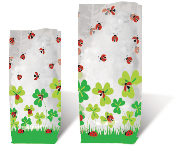 URSUS Bodenbeutel Marienkäfer 5280000 14.5x23.5cm 10 Stück