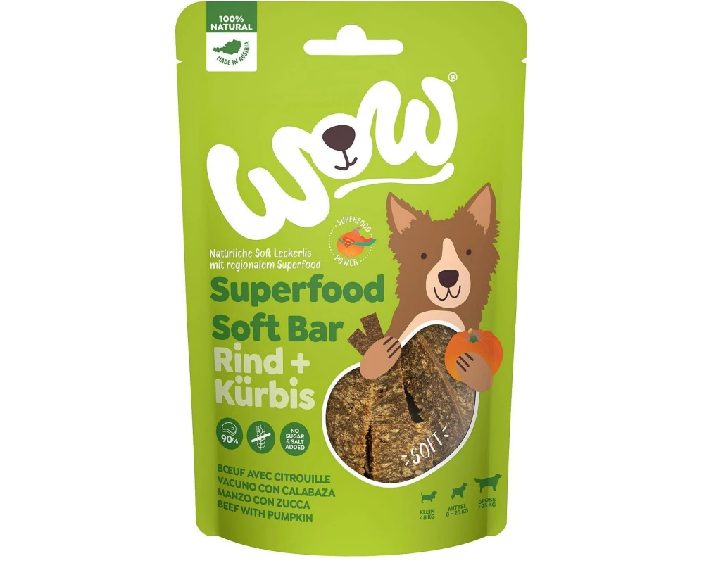 WOW Superfood Soft Bar 150 g