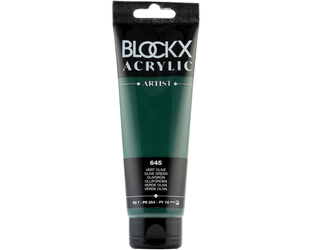 BLOCKX Acrylfarbe 120ml 60645BXC olivgrün