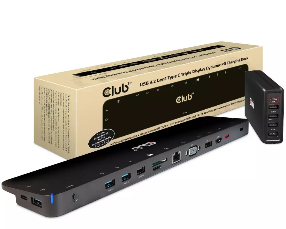 Club 3D Dockingstation CSV-1564W100