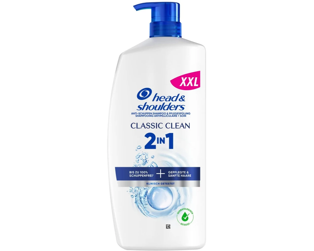 head and shoulders 2-in-1 Anti-Schuppen Shampoo Classic Clean 800 ml