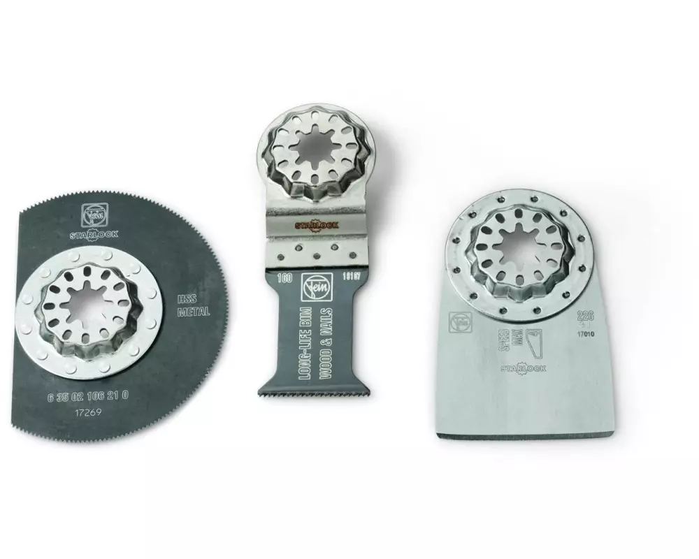 Fein Zubehörset Combo Starlock Renovation, 3-teilig