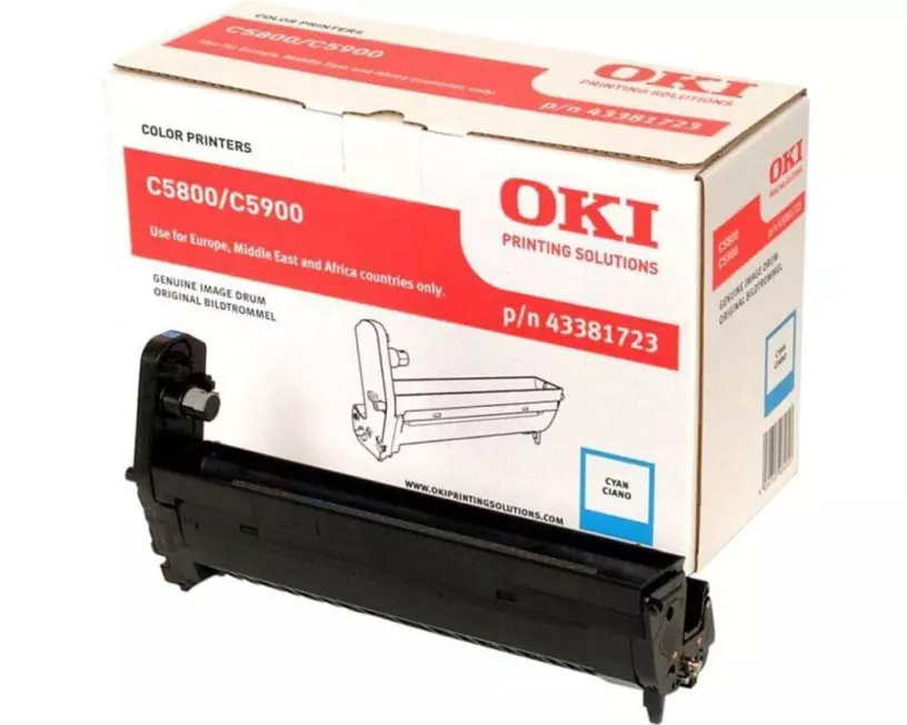 OKI Trommel 43381723 Cyan