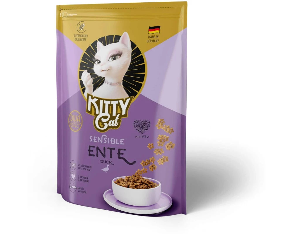 KITTY Cat Trockenfutter KittyCat Ente Sensible 800 g