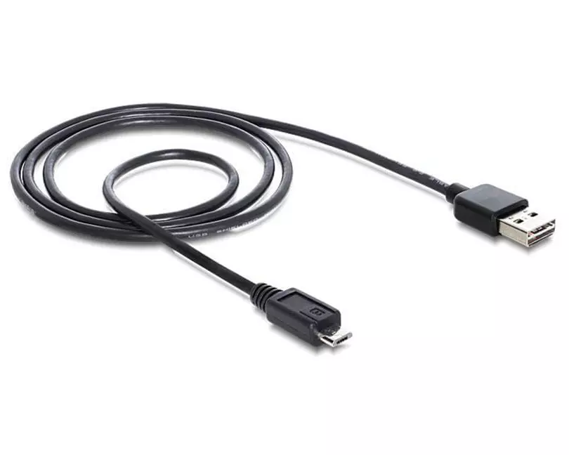 Delock USB 2.0-Kabel EASY-USB USB A - Micro-USB B 1 m