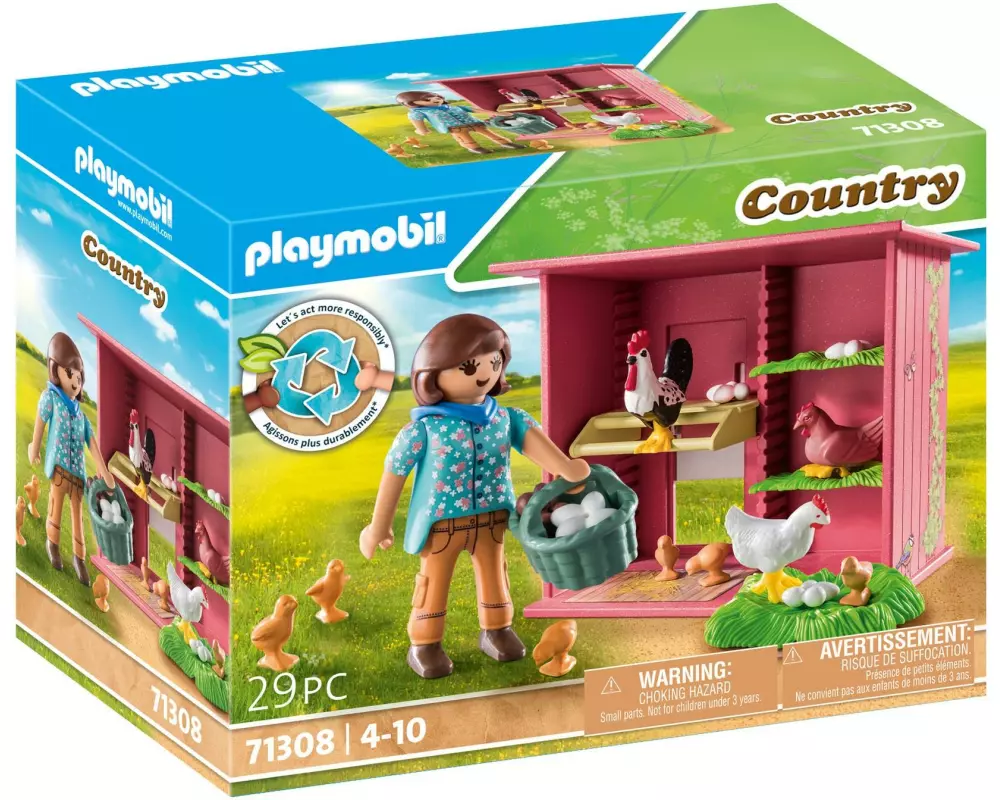 Playmobil Country Hühner mit Küken 71308