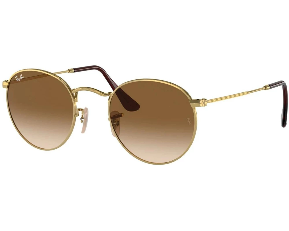 Ray-Ban Sonnenbrille Round Metal Gold