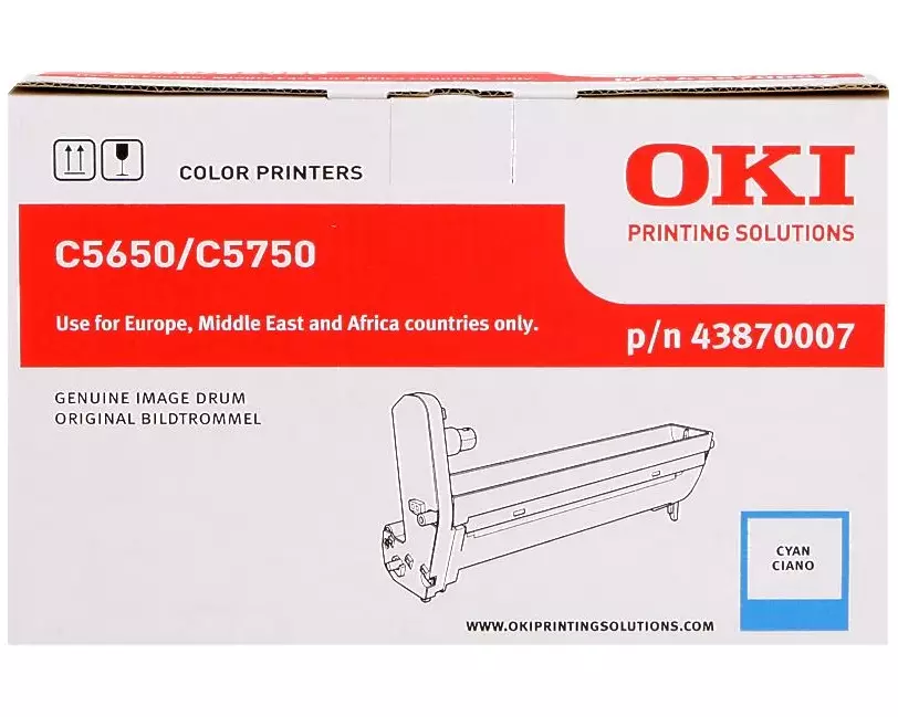 OKI Trommel 43870007 Cyan