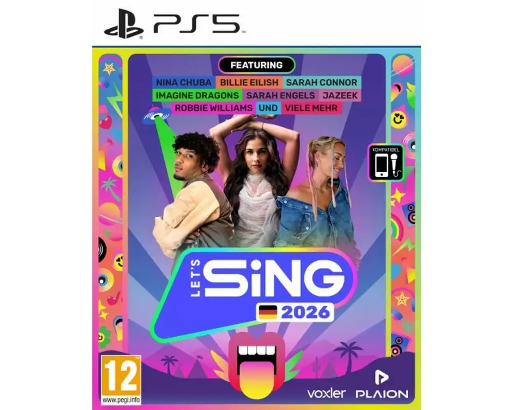 GAME Let's Sing 2026 für PS5 German Version