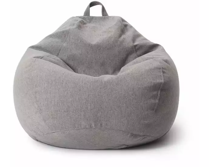 Lumaland Sitzsack Comfort Line 120 L, Hellgrau