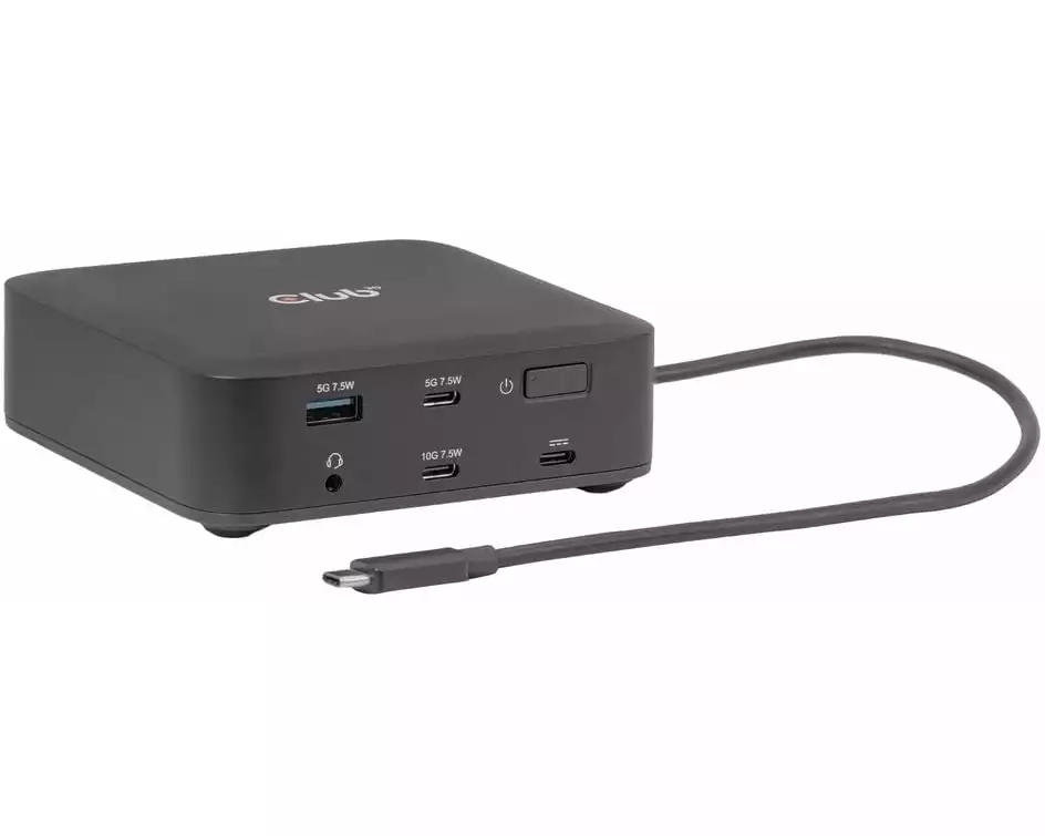 Club 3D Dockingstation CSV-2542 USB-C Schwarz