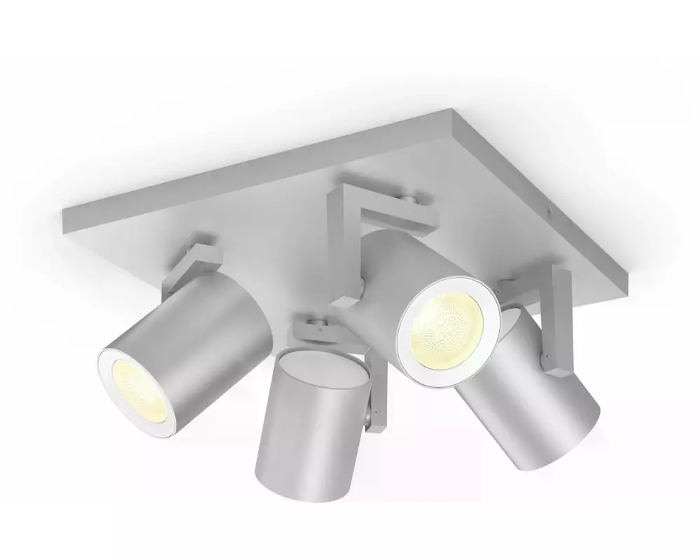 Philips Hue Aufbauspot Argenta 5062448P7, Bluetooth Aluminium
