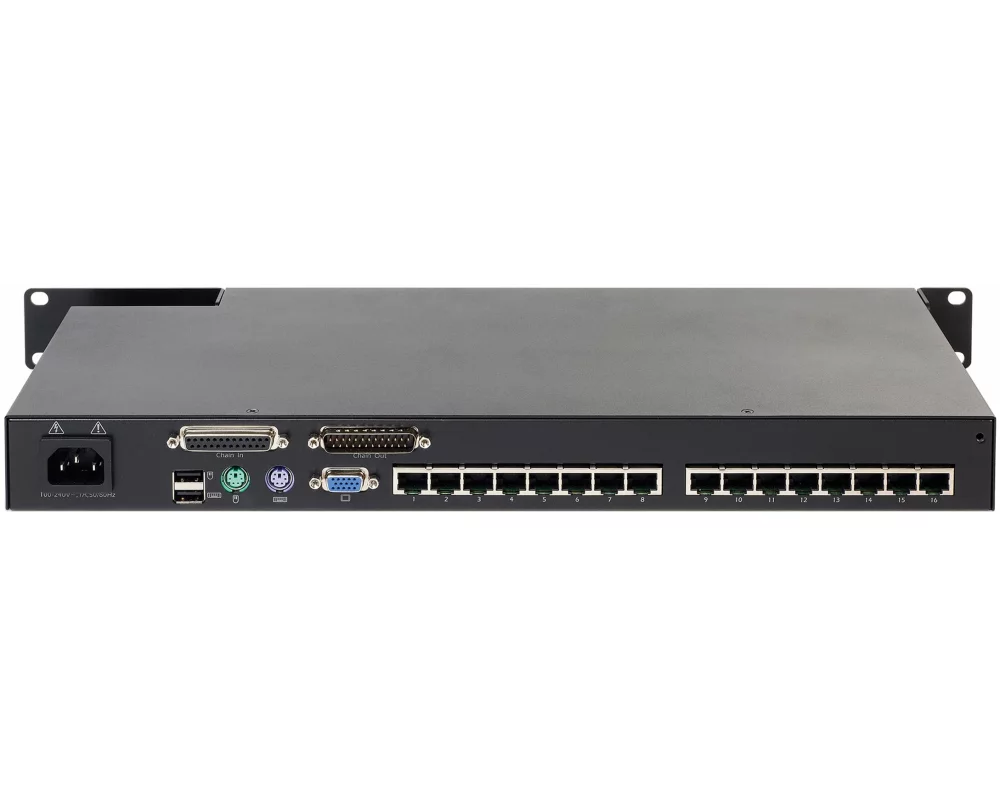 APC Analog KVM Switch 2G, 1 Local User, 16 Ports