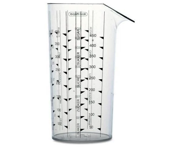 Rosti Messbecher 5 dl, Transparent