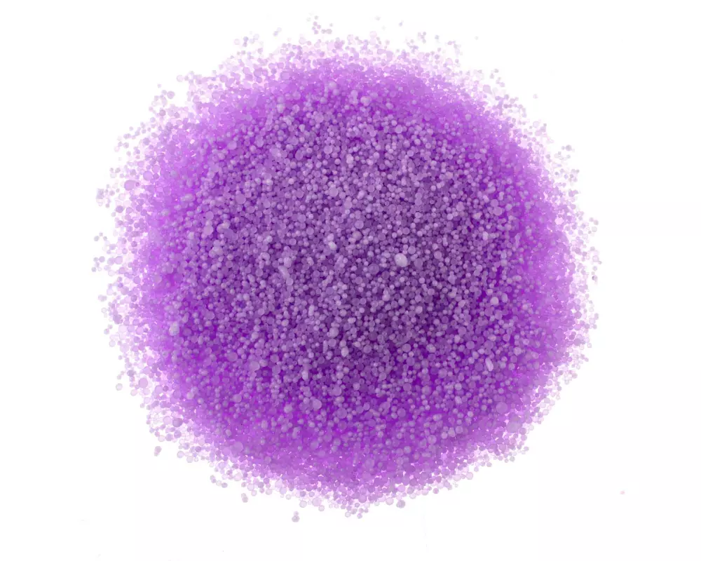 Glorex Kerzendocht mit Kerzensand 70g, Lila