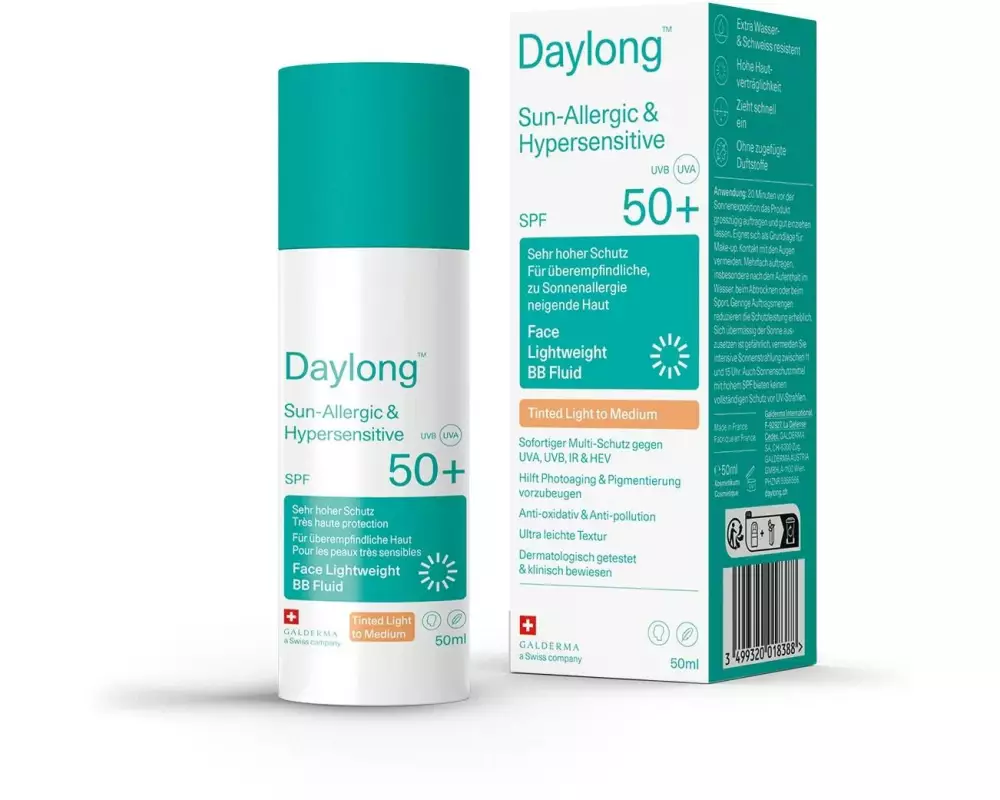 DAYLONG Sonnenfluid Lightweight BB SPF 50+ 50 ml