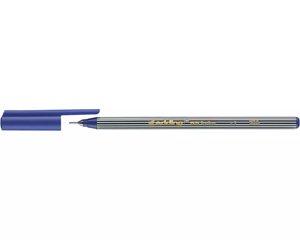 edding Fineliner 55 0.3 mm, Blau