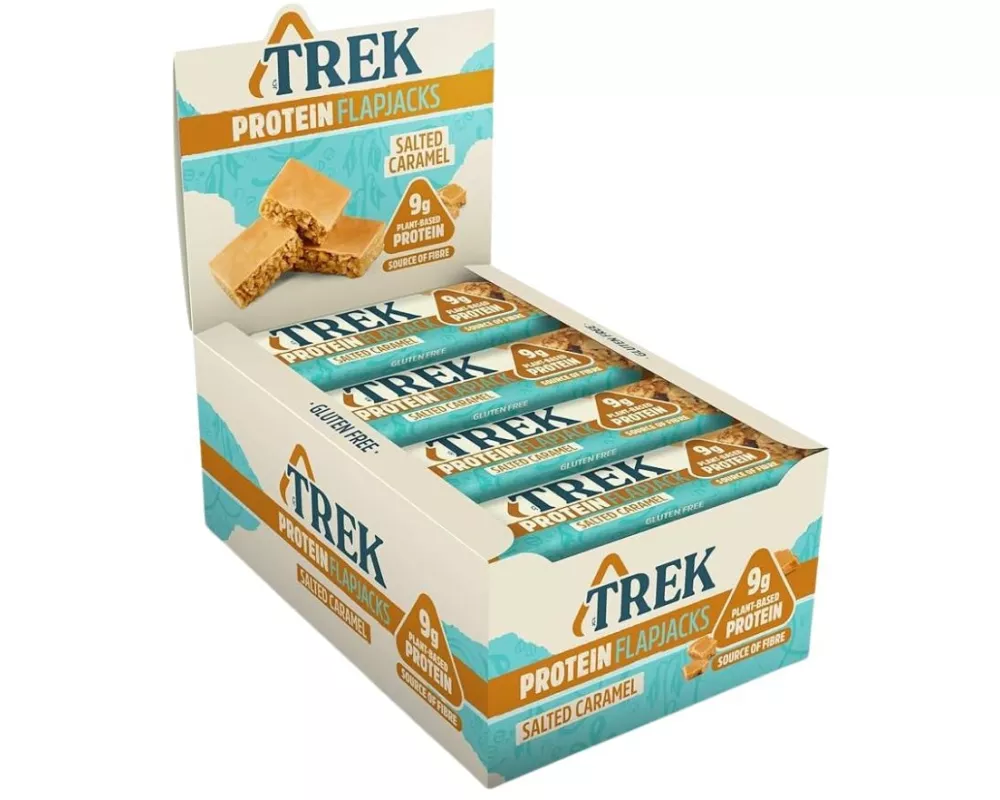 Trek Riegel Flapjack Salted Caramel, 16 x 50 g