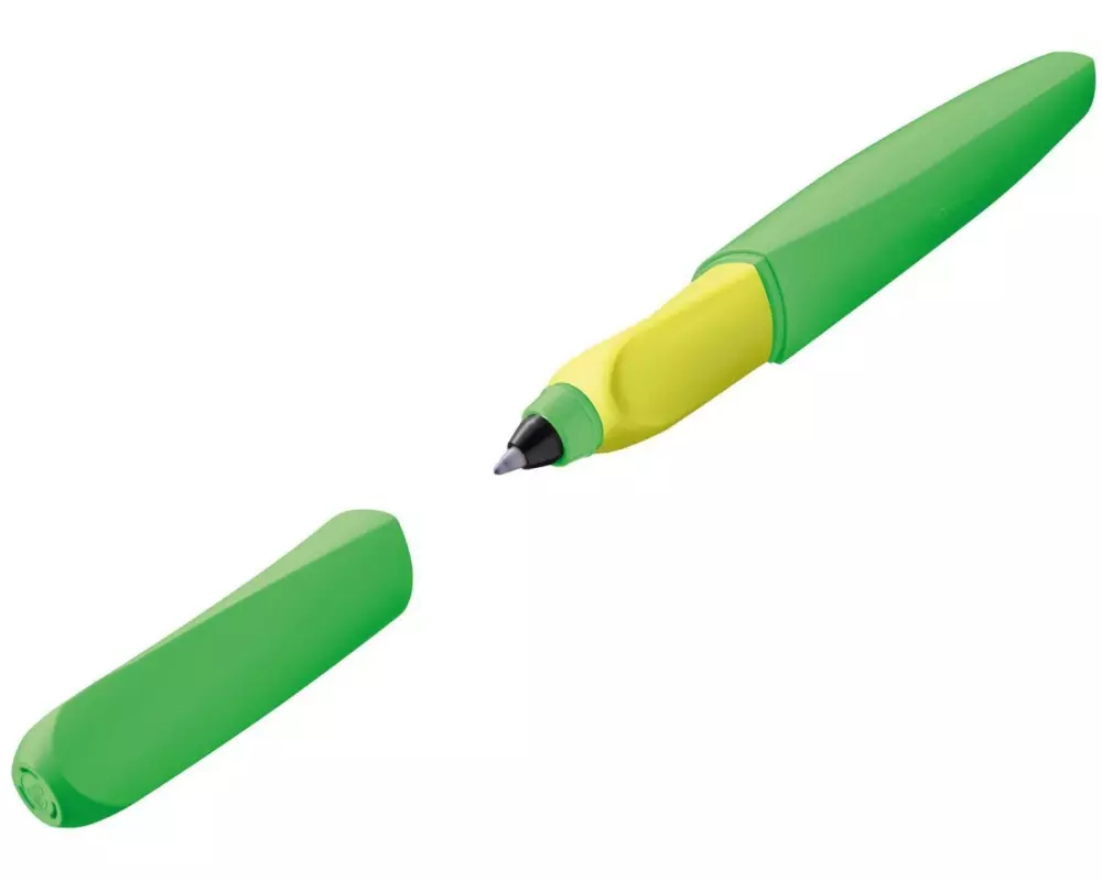 Pelikan Tintenroller Twist Neon Medium (M), Neongrün/Gelb