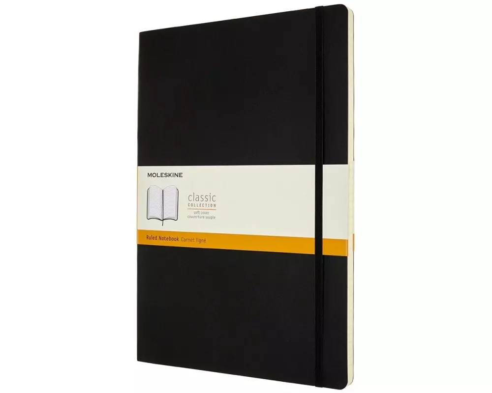 Moleskine Notizbuch Classic A4 Liniert, Softcover, 192 Seiten