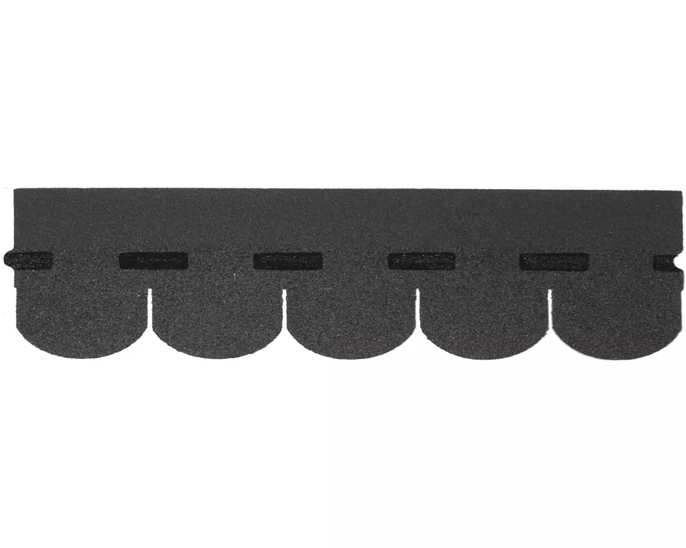 Colibri Dachschindeln EASY Biberschwanz Schwarz 17 Stück ca. 2qm