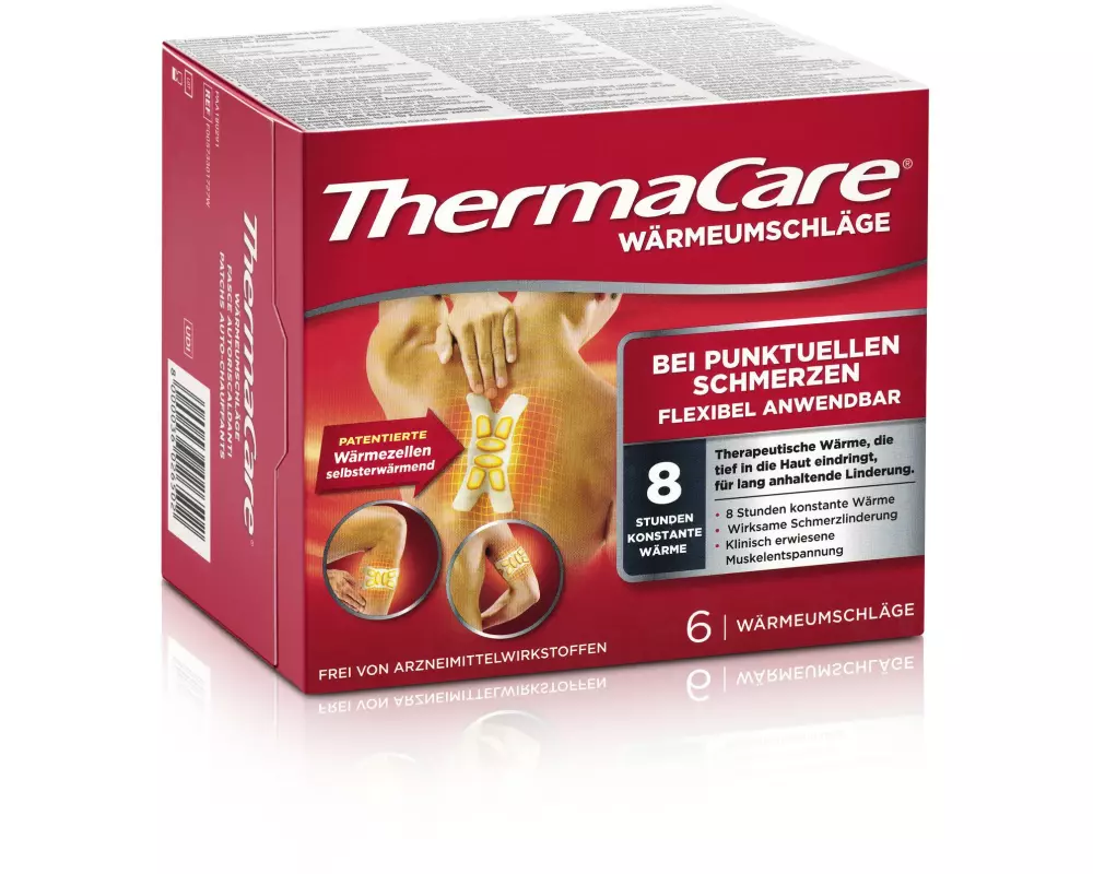 ThermaCare Wärmeauflagen bei punktuellen Schmerzen