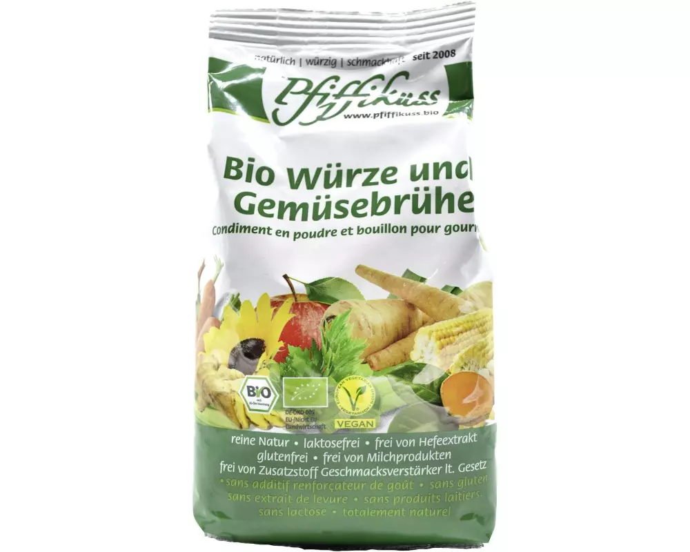Pfiffikuss Streuwürze + Gemüsebrühe 450 g