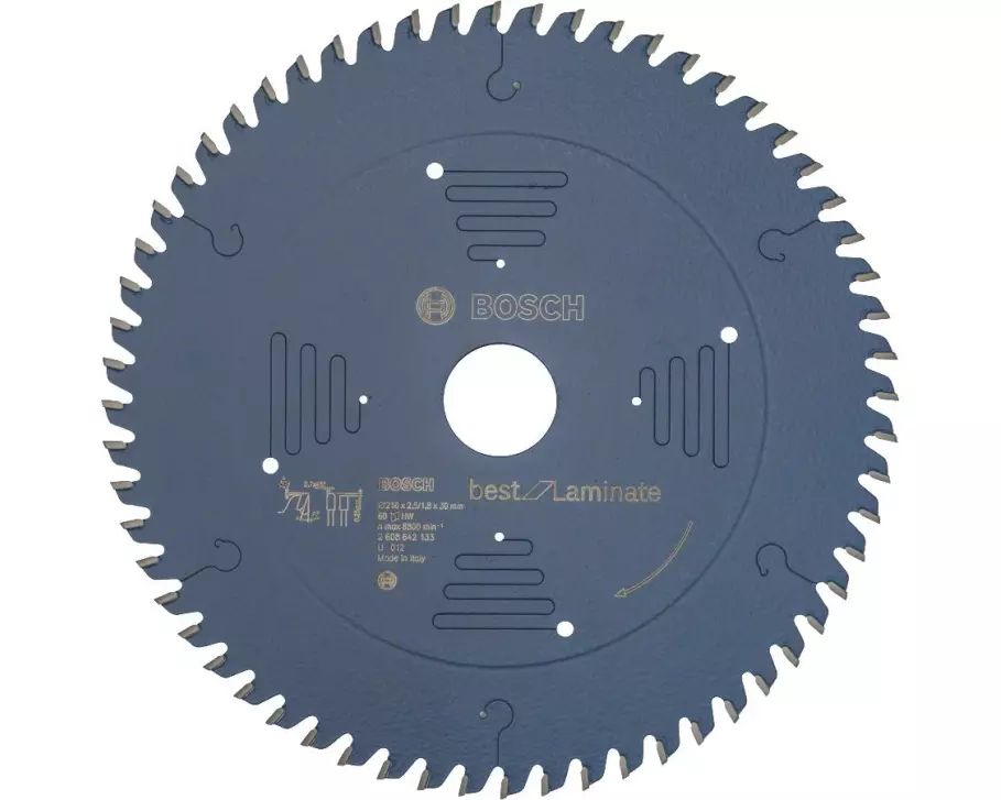 Bosch Professional Kreissägeblatt Best for Laminate Ø 216