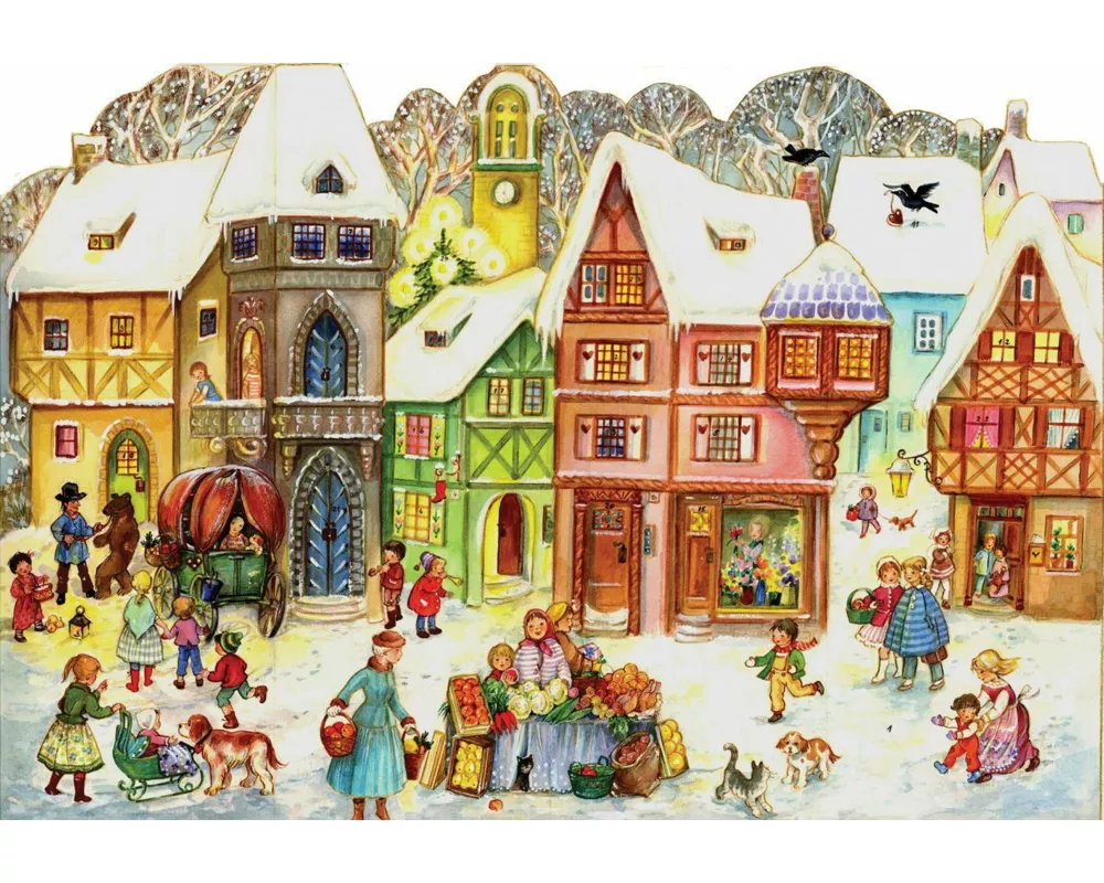Adventskalender "Auf dem Marktplatz"