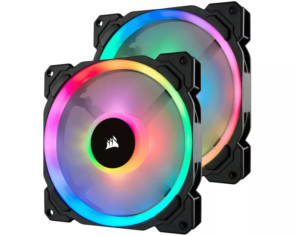 Corsair PC-Lüfter iCUE LL140 RGB 2 Stück