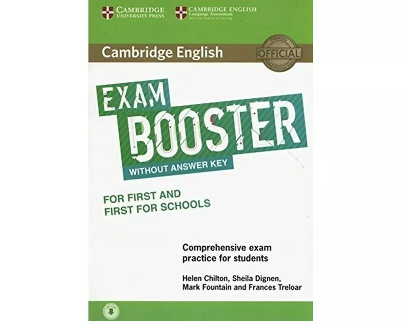 Cambridge English Exam Booster for First and First for Schools without Answer Key with Audio