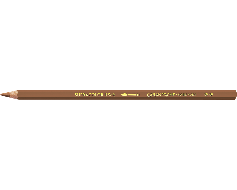 CARAN D'ACHE Farbstifte Supracolor 3,8mm 3888.055 zimtbraun