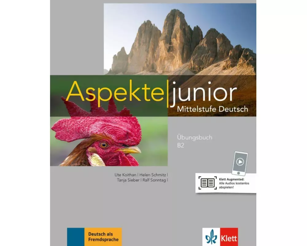Aspekte junior B2. Übungsbuch mit Audio-Dateien zum Download