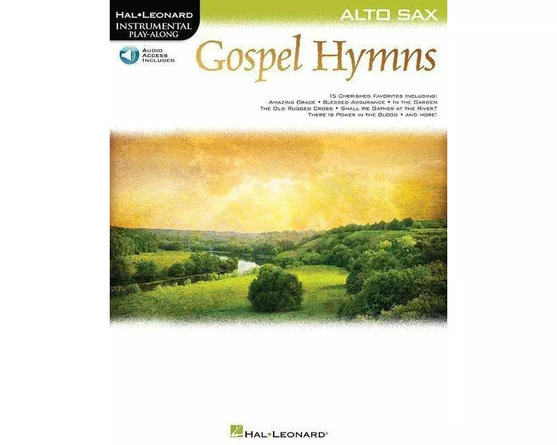 Gospel Hymns - Instrumental Play-Along - Alto Sax Book/Online Audio