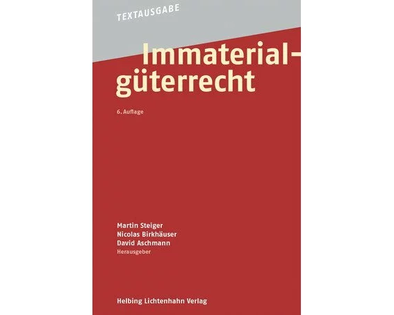 Immaterialgüterrecht