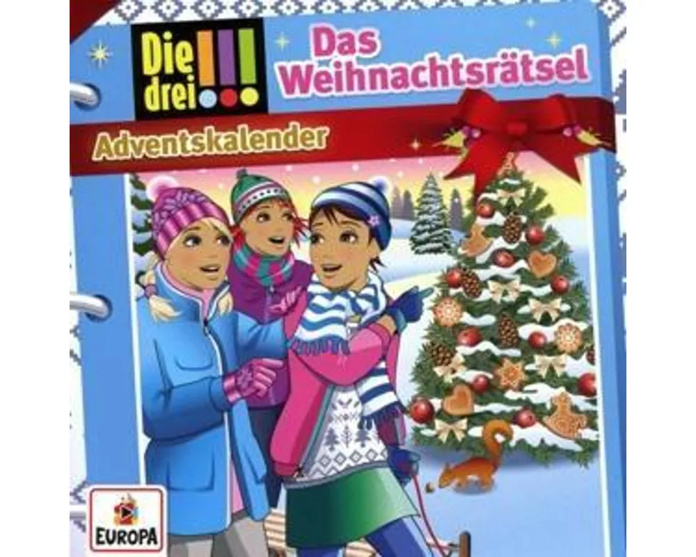 Die drei !!! Advenstkalender - Das Weihnachtsrätsel
