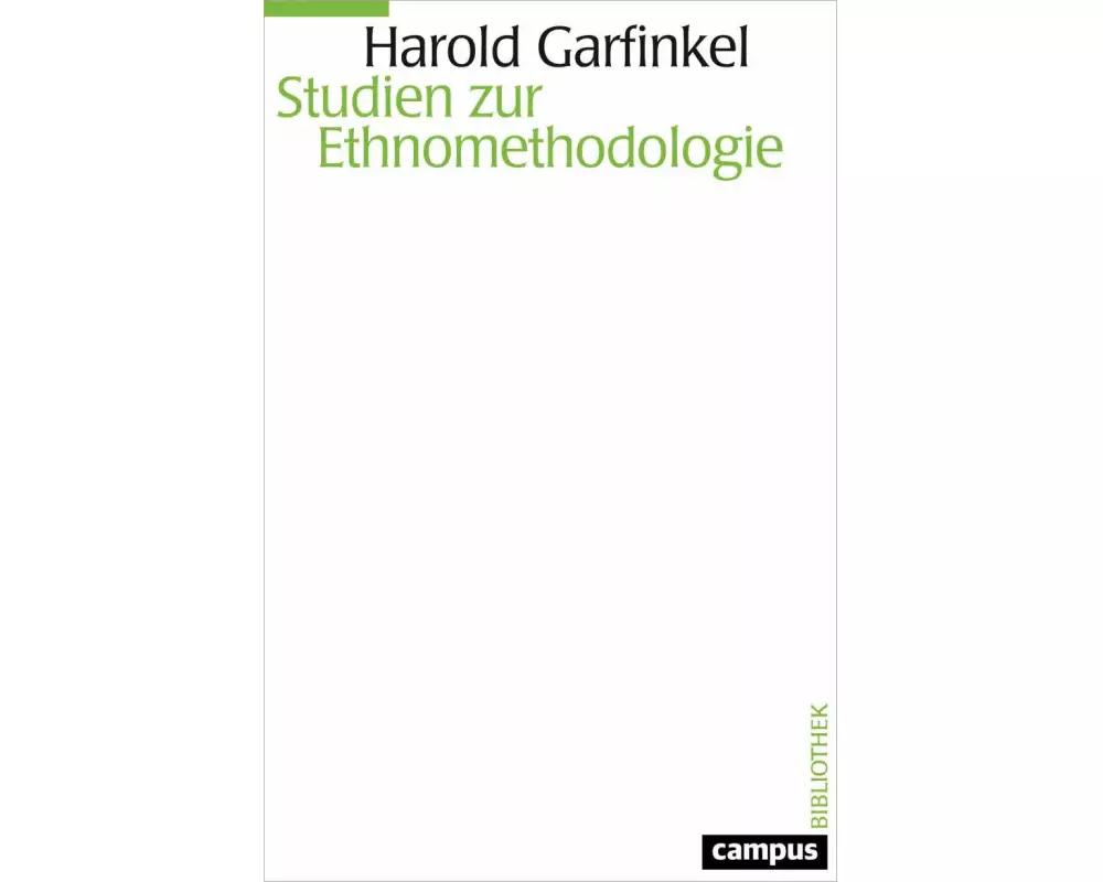 Studien zur Ethnomethodologie