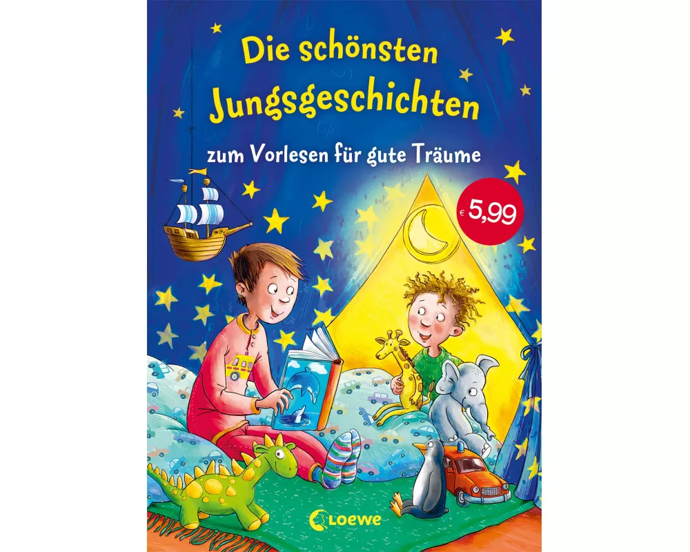 Die schönsten Jungsgeschichten zum Vorlesen für gute Träume