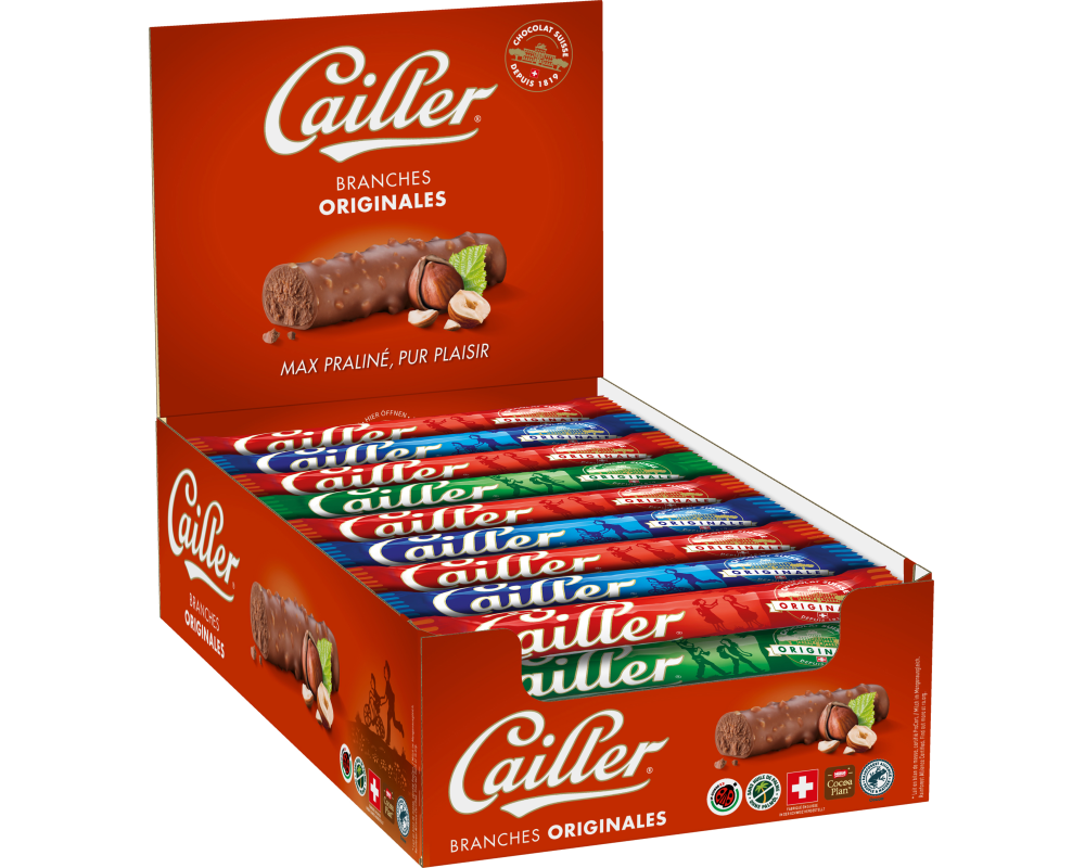 CAILLER Branches Milch 333670 46g, 44 Stk.