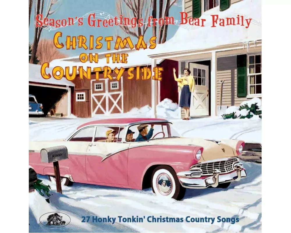 Christmas On The Country Side - 27 Honky Tonkin' Christmas Country Songs