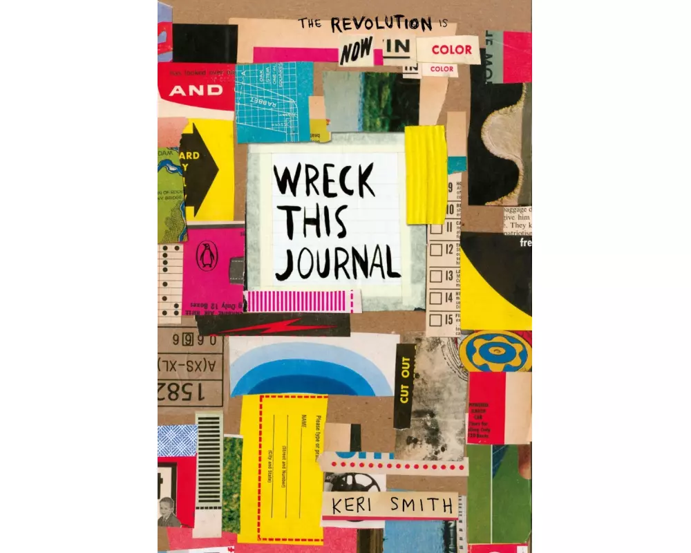 Wreck This Journal: Now in Colour