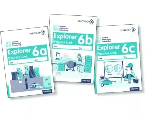 Numicon: Number, Pattern and Calculating 6 Explorer Progress Books ABC (Mixed pack)