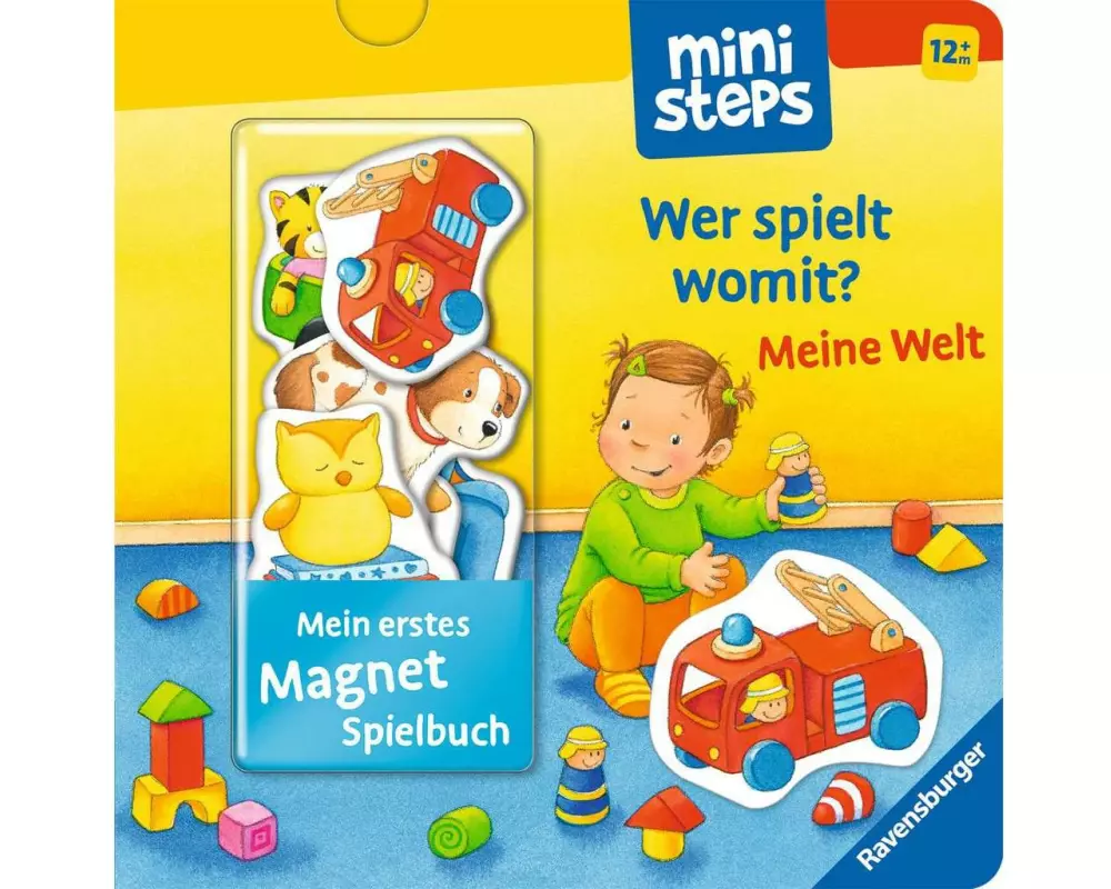 Ravensburger Bilderbuch ministeps: Wer spielt womit? Meine Welt