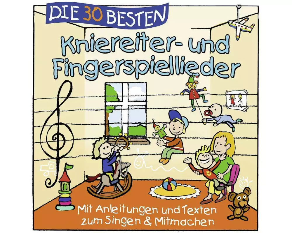 Die 30 besten Kniereiter- und Fingerspiellieder