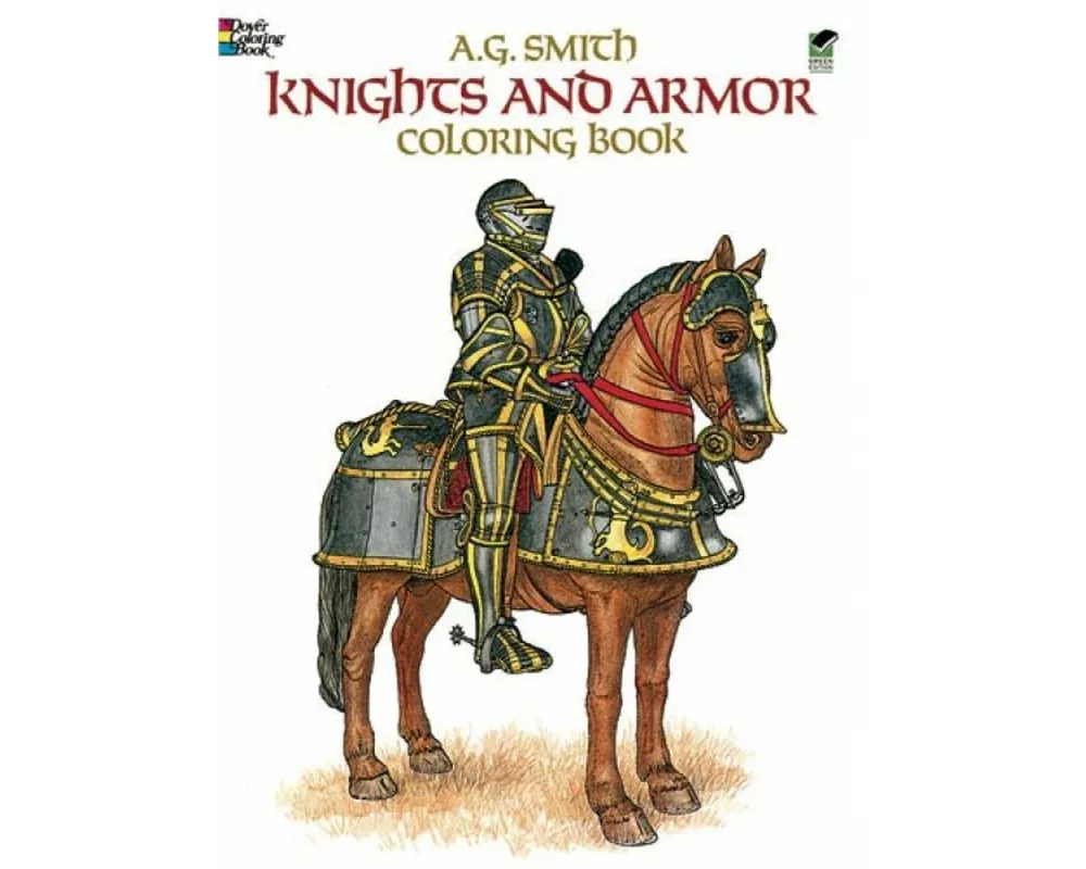 Knights and Armour Coloring Book