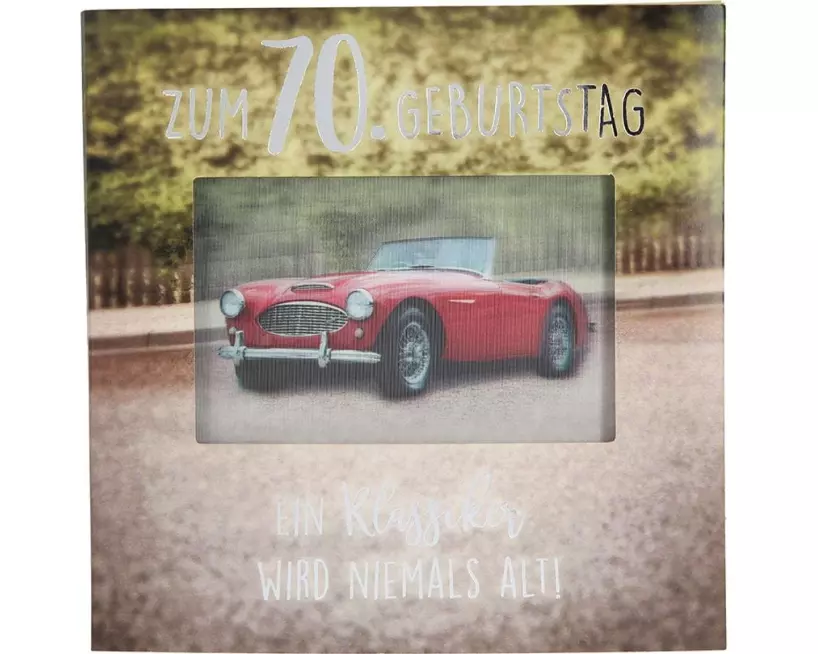 Depesche Musikkarte mit Licht 70 Ein Klassiker wird niemals alt