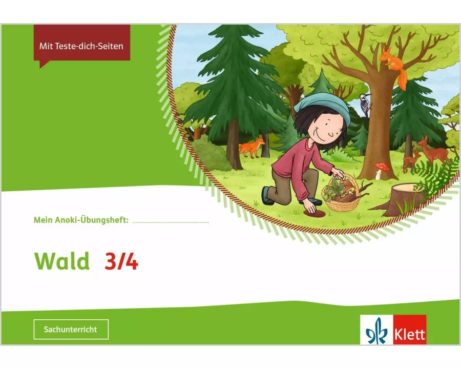 Mein Anoki-Übungsheft. Wald. Arbeitsheft Klasse 3/4